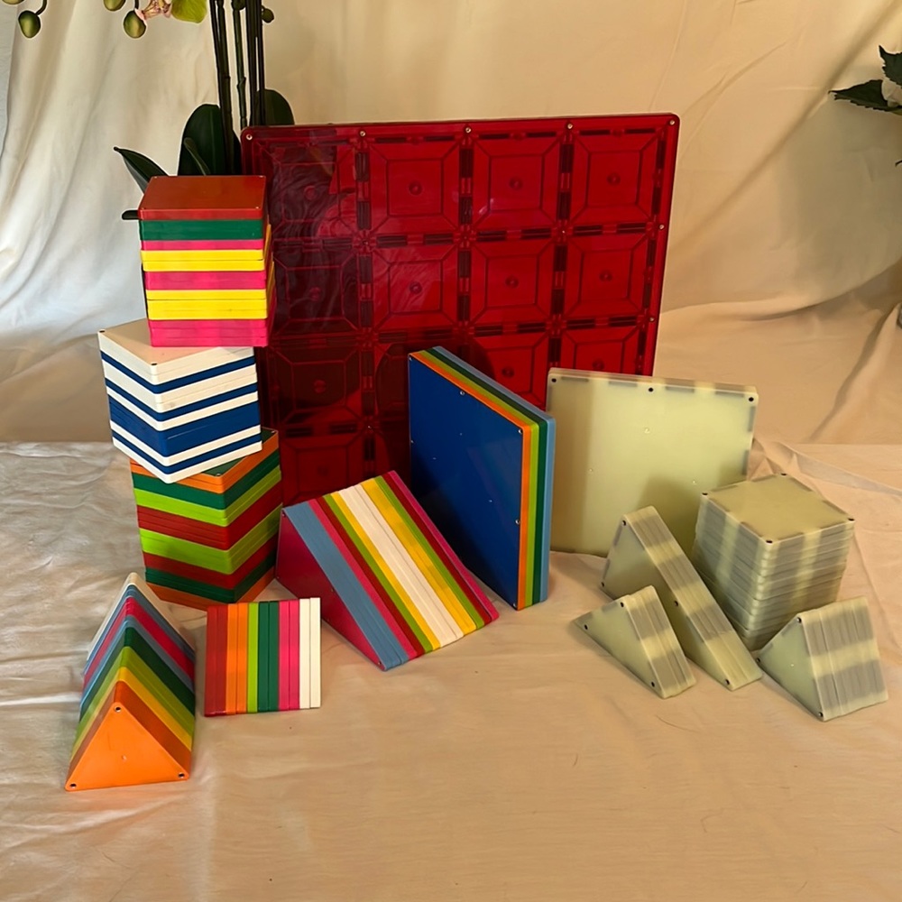 MagnaTiles!  The real thing